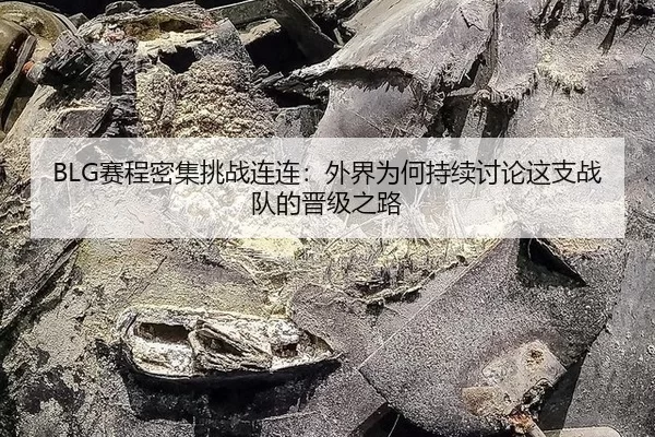 BLG赛程密集挑战连连：外界为何持续讨论这支战队的晋级之路
